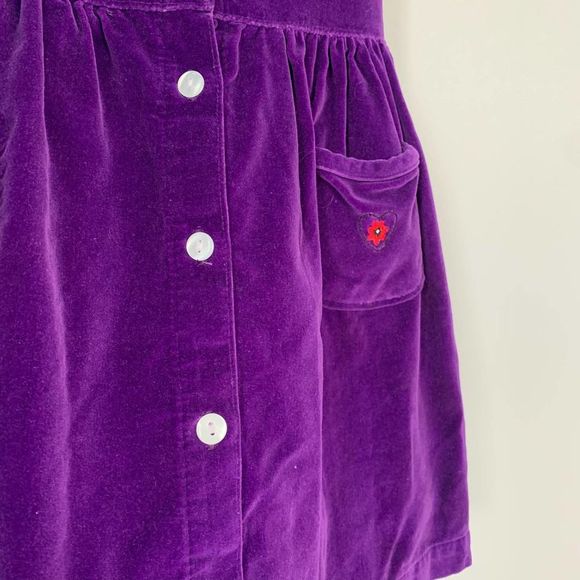 Purple Kids Casual Dress - Picture 2 of 5